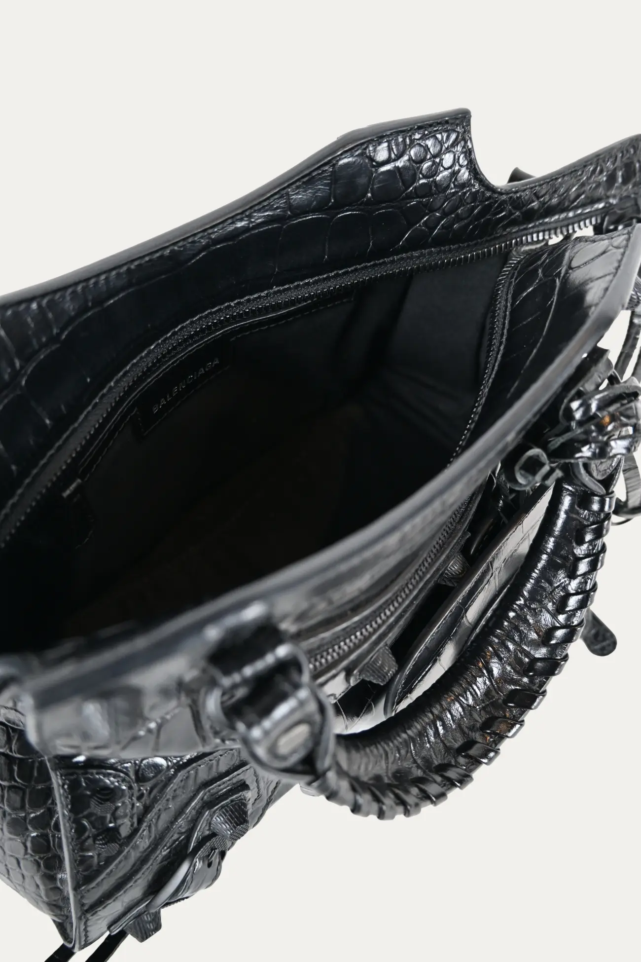 Balenciaga Neo Cagole XS Bag Croc - Touched Vintage
