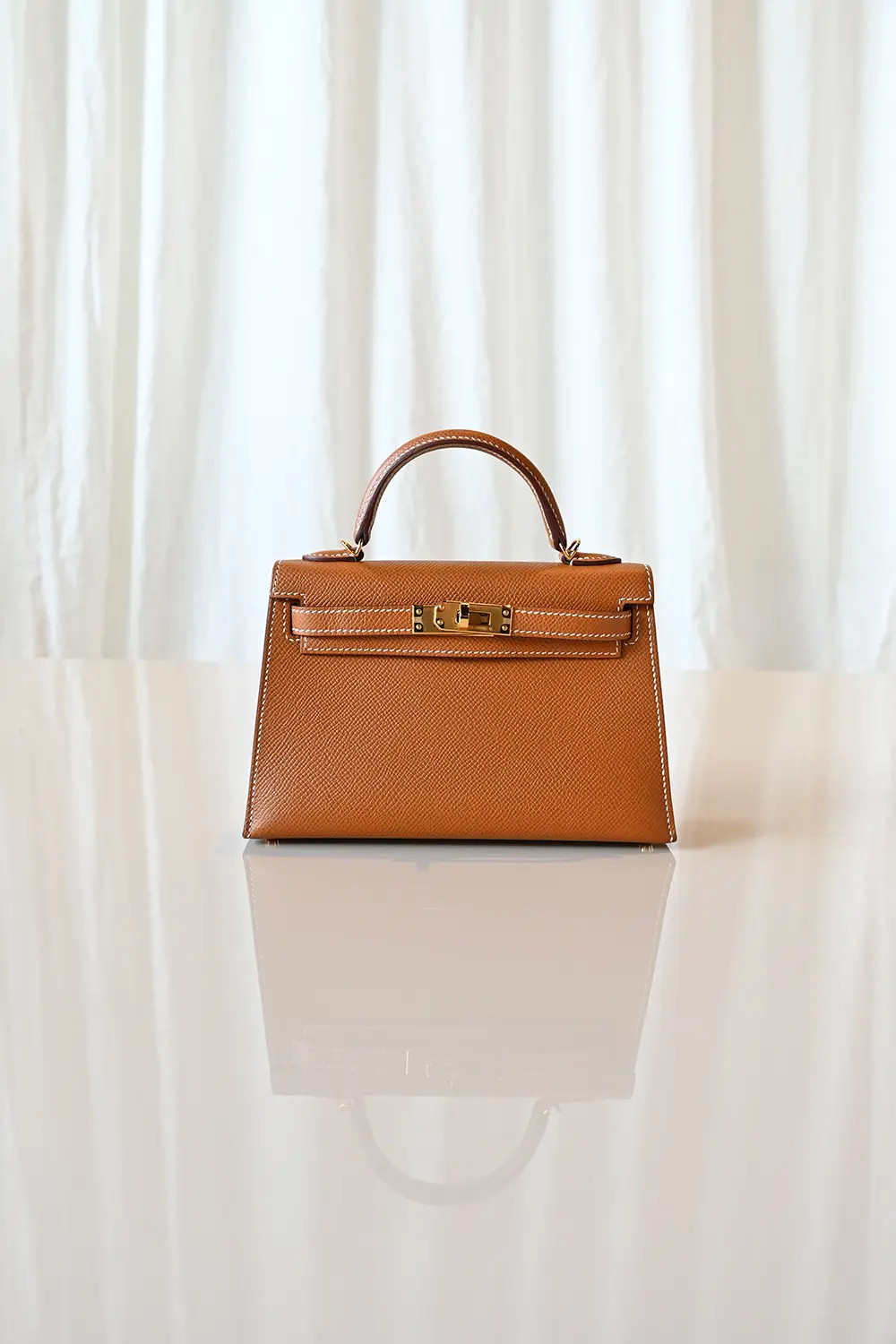 Hermès Mini Kelly Sellier 20 Gold