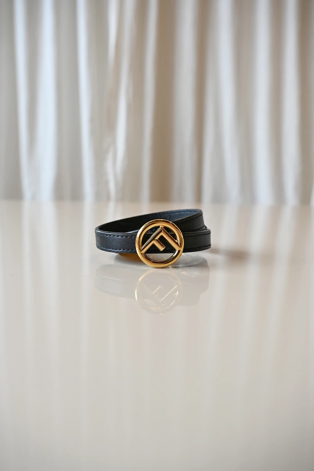 Fendi Wrap-Around Bracelet | Black