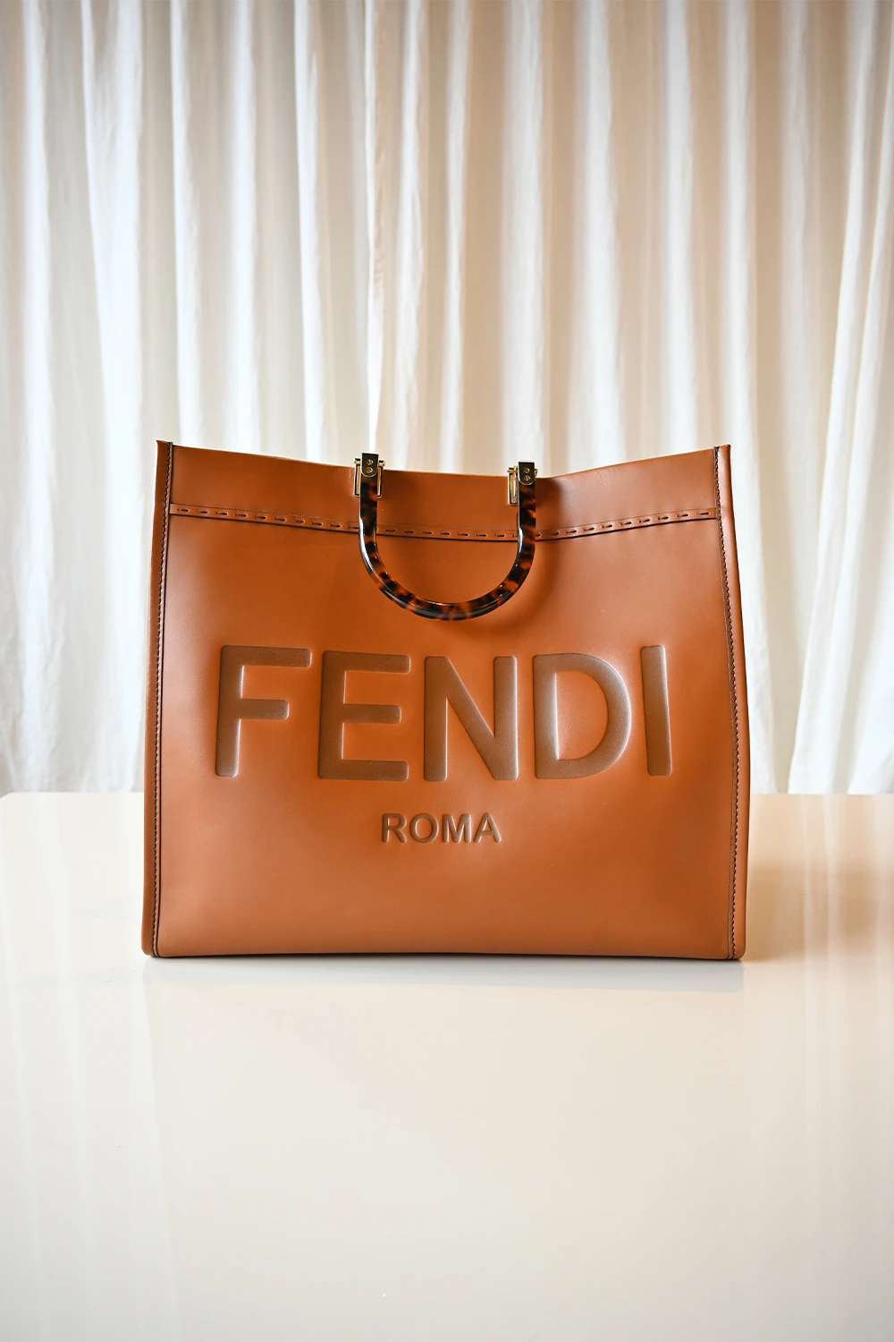 Fendi Sunshine large tote | Brown