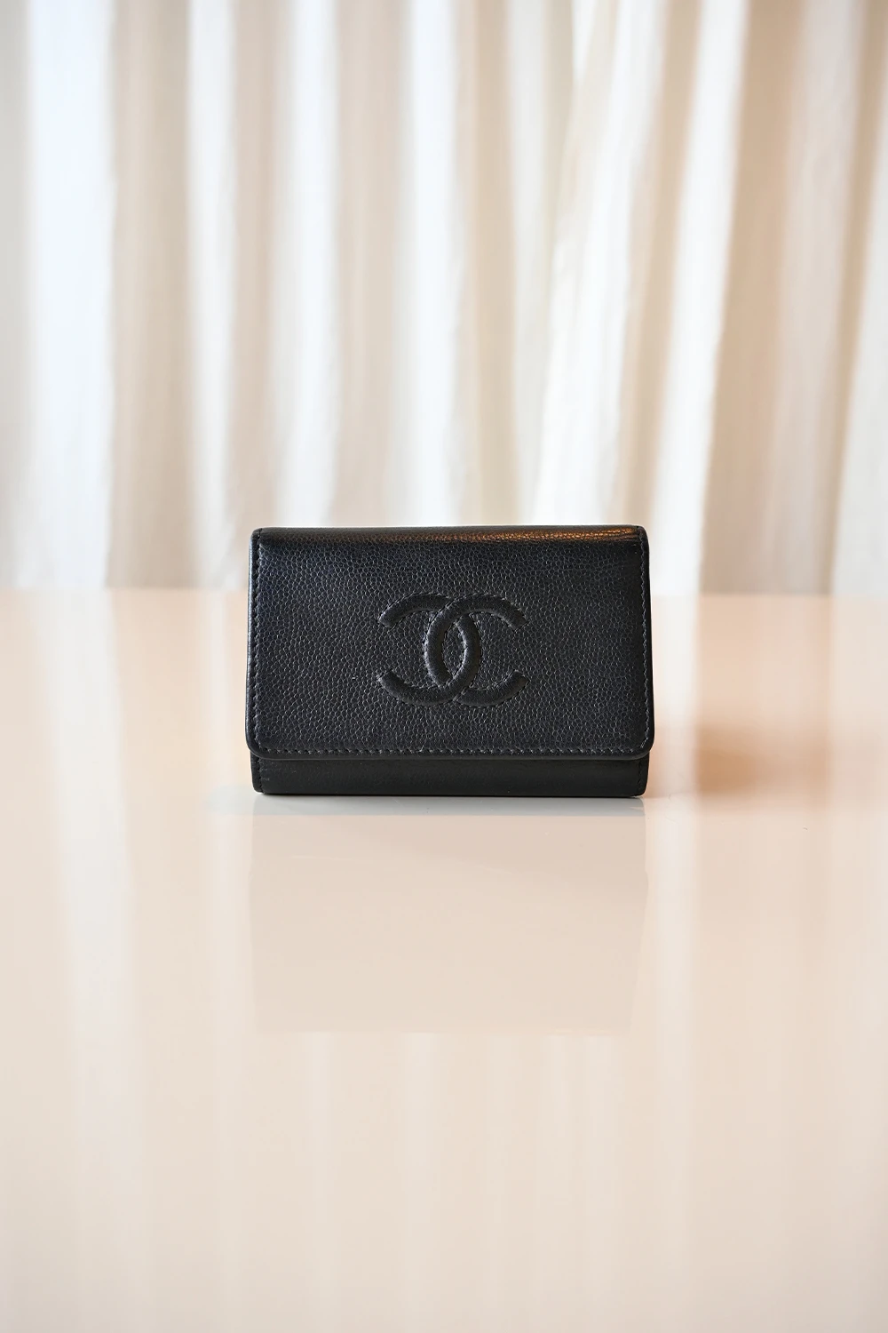 Chanel CC Key holder | black