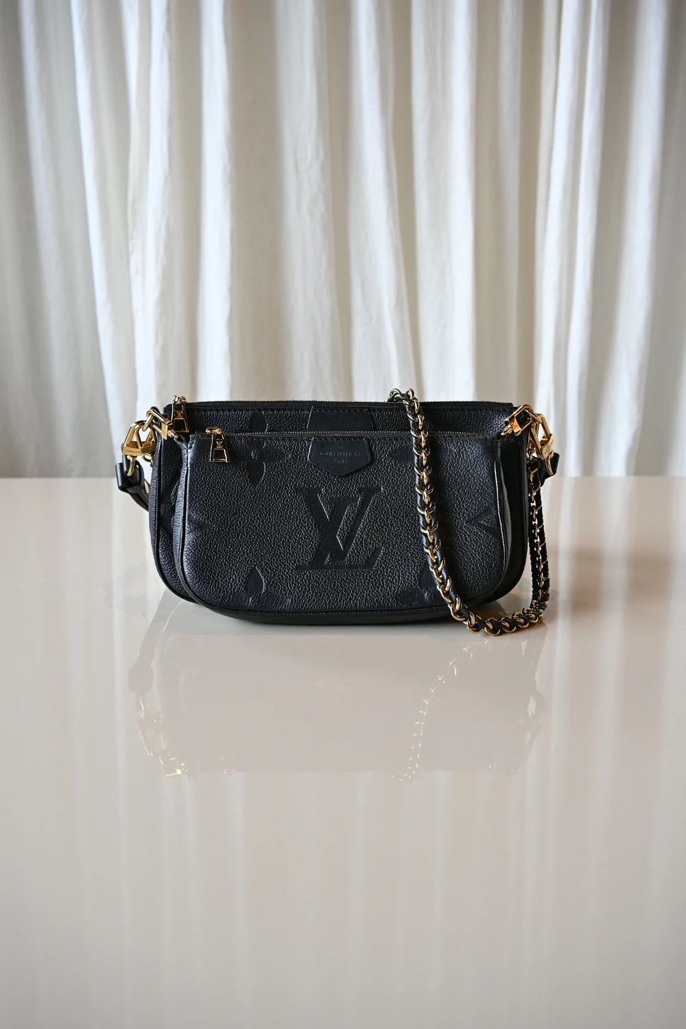 Louis Vuitton Multi Pochette Accessoires | black