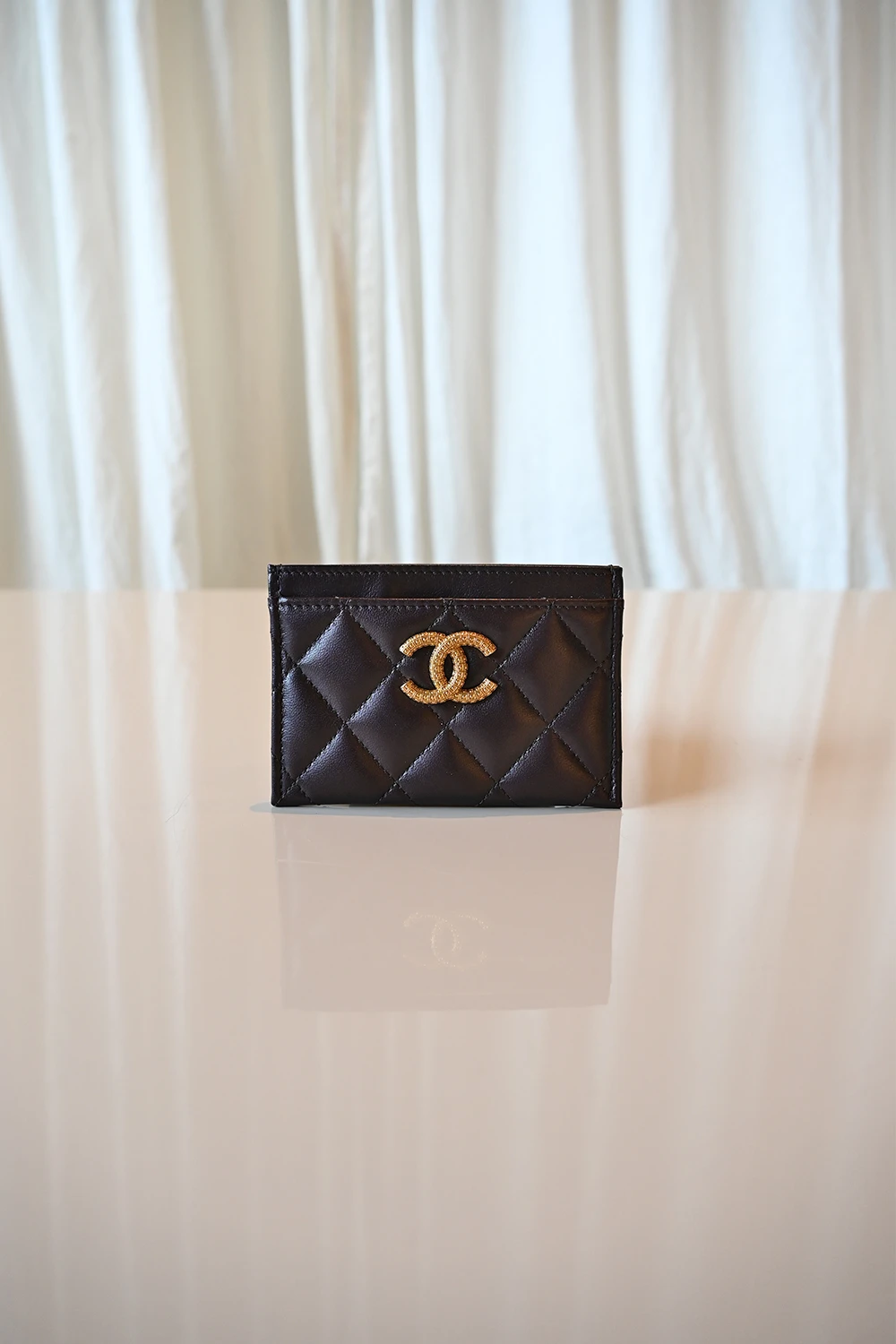 Chanel Classic Cardholder | dark brown